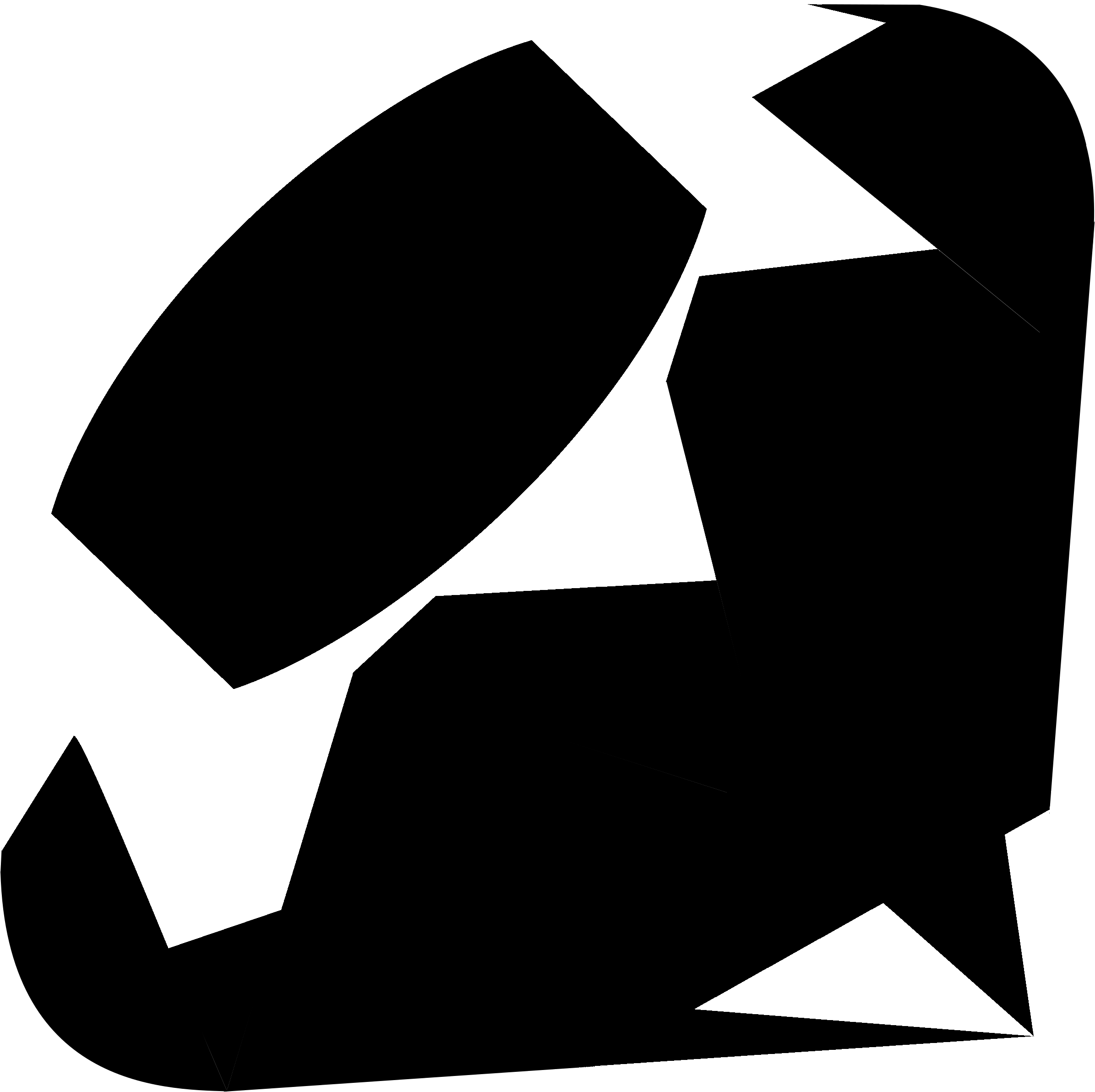 Ruby Logo Black And White - Portable Network Graphics (2400x2390), Png Download