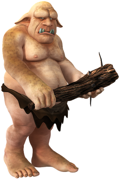 Thus, The Pirate Troll From The Movie Was An Orc Which - Fairy Tale (486x640), Png Download