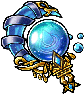 Gear-azure Spirit Orb Render - Water Orb Unison League (380x380), Png Download