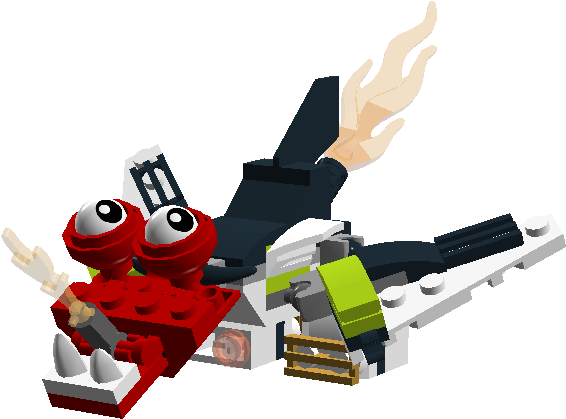 I Try To Build Burnard Niksput Mix Designers Challenge - Lego (1040x577), Png Download