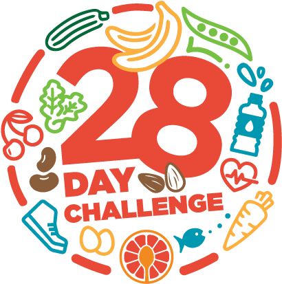 28 Days Challenge Logo - Anytime Fitness (425x430), Png Download