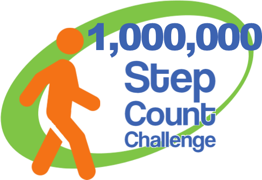 1m Step Count Challenge - Sagadahoc County (545x362), Png Download