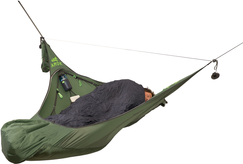 Amok Equipment Draumr Camping Hammock How It Works - Amok Draumr 3.0⎪køb Amok Hængekøjer På Urbanoutdoor.dk (1000x667), Png Download