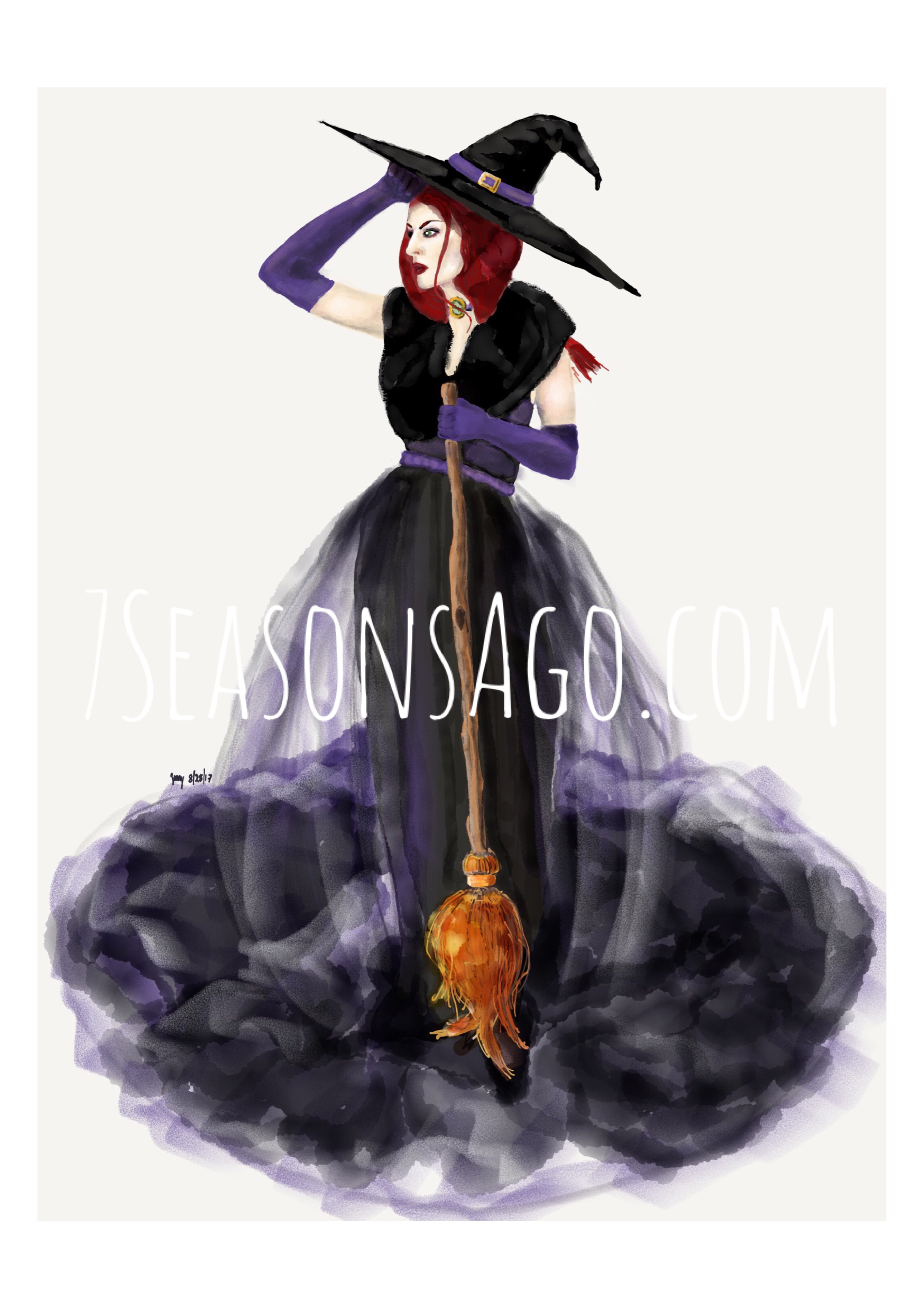 Witch Number - Number (3240x5760), Png Download