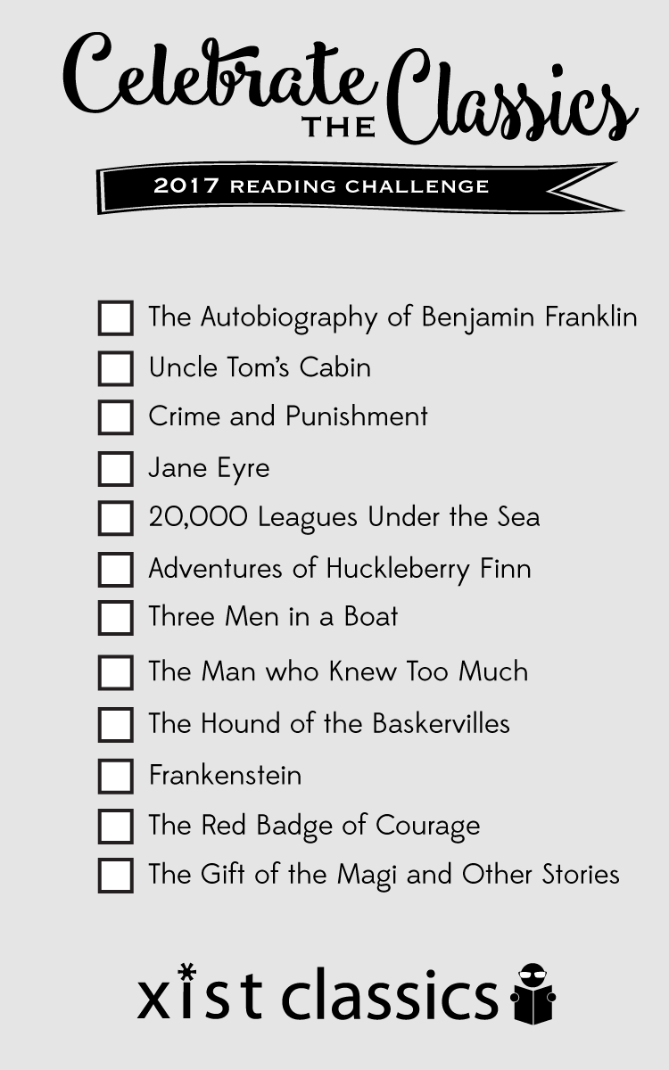 Classics 2017 Challenge - Classic Book Challenge (750x1200), Png Download