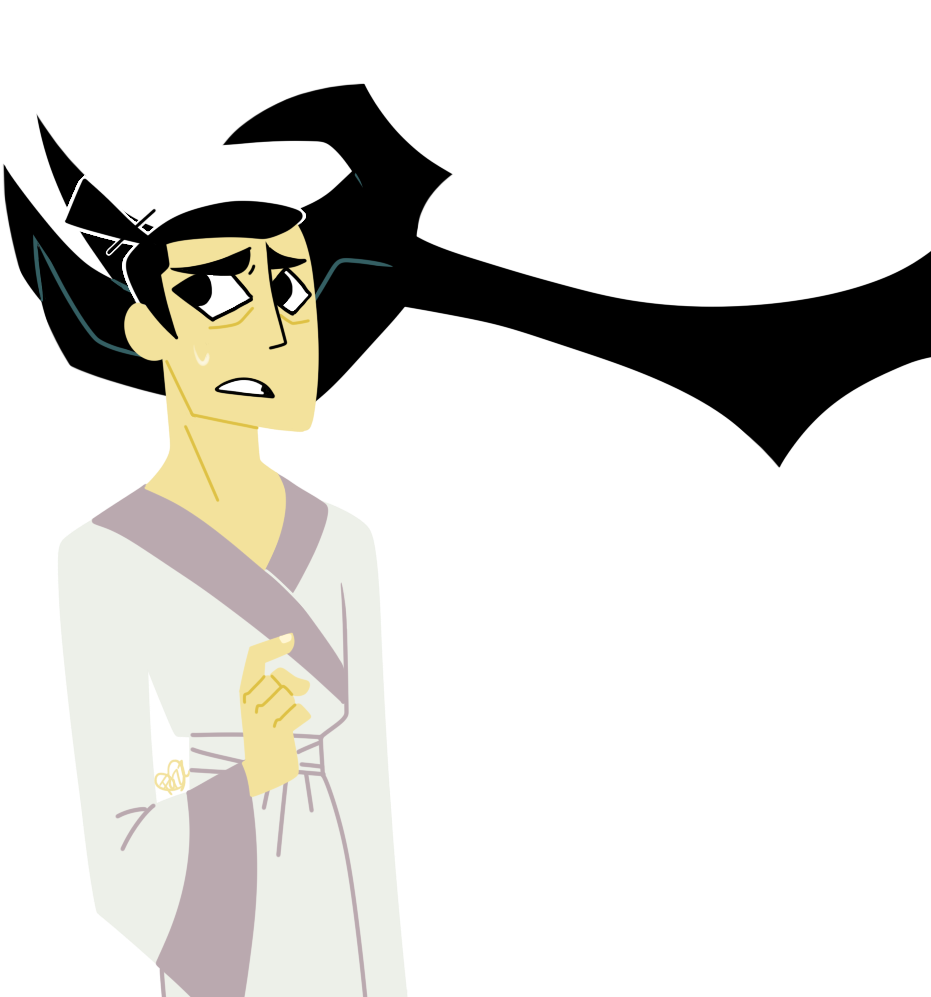 Something Aku Would Say If It Meant He Would Win - Cartoon (1000x1000), Png Download
