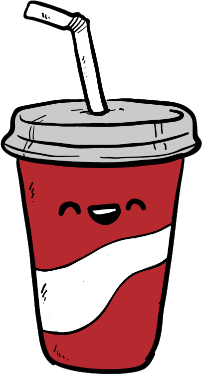 Don't Forget To Comment - Kawaii Coke Png (430x787), Png Download