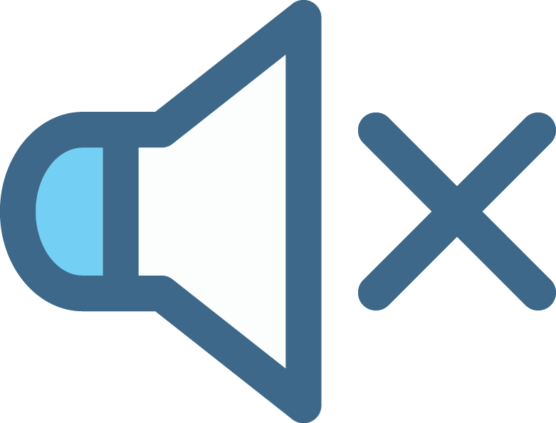Mute - Silencio Icon (781x594), Png Download