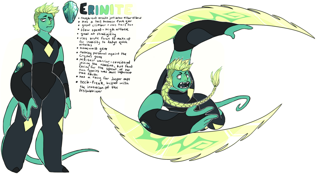 Erinite Gemsona By Mute Owl-d8ybcwb - Erinite Gemsona (1024x563), Png Download