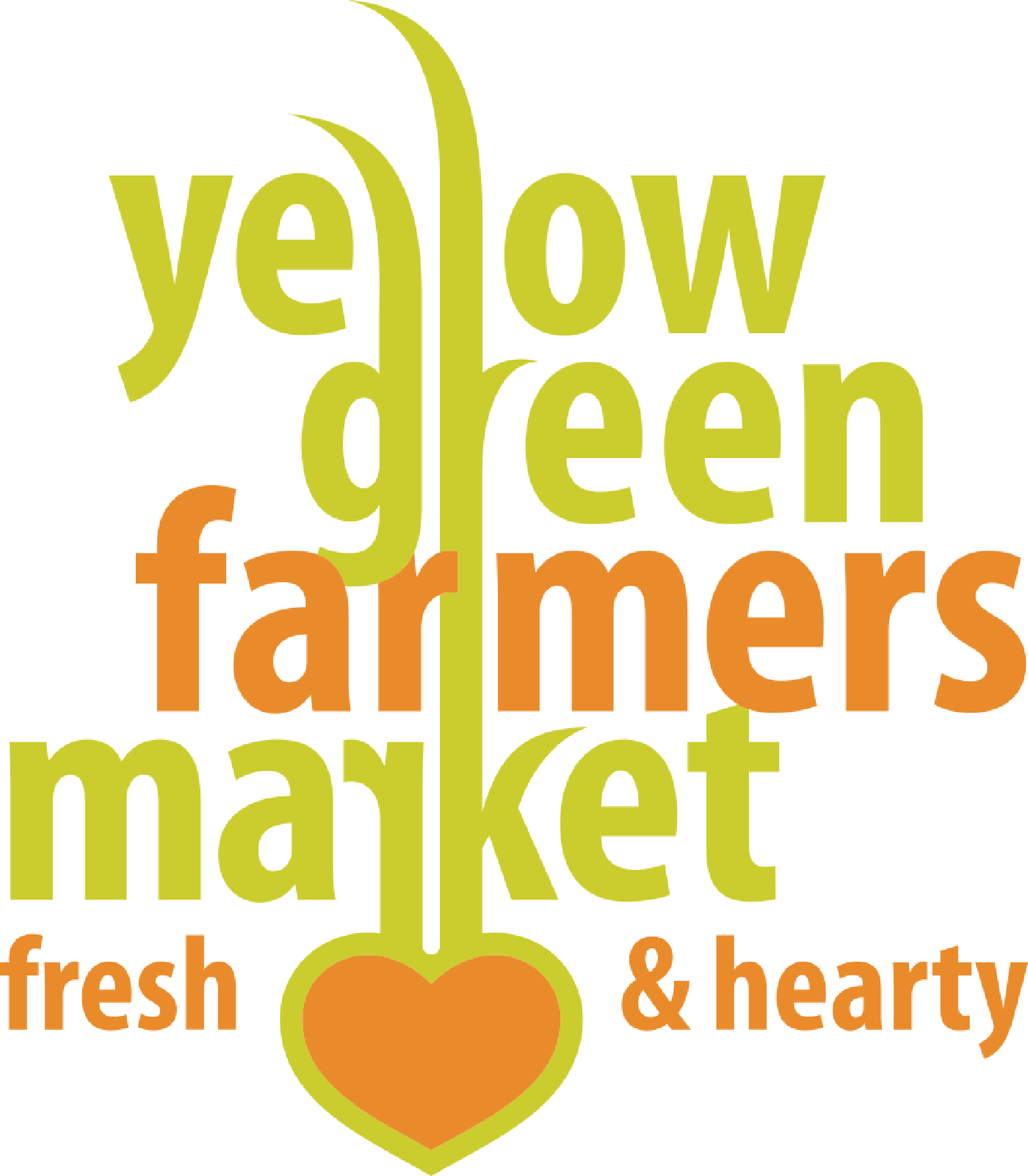 South Florida's Largest Farmers Market - Yellow Green Farmers Market Logo (1400x1602), Png Download