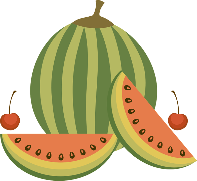 Download Melon Clipart Buah Buahan - ผล ไม้ การ์ตูน ไม่มี พื้น หลัง PNG