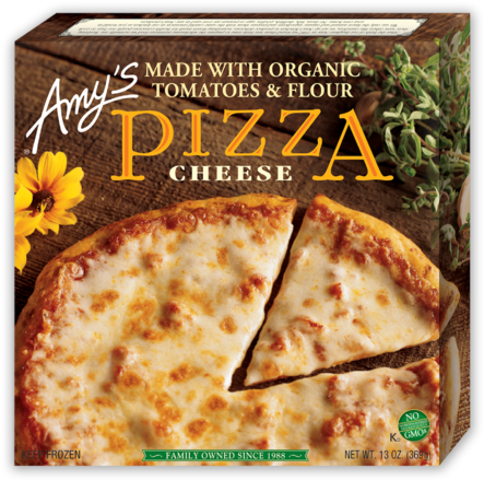 Amy's Cheese Pizza - Amy's Cheese Pizza - 13 Oz Box (500x500), Png Download