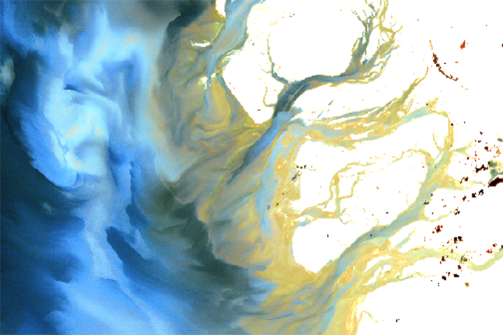 C2rcc Water Quality From Space With The Snap C2rcc - Painting (720x480), Png Download