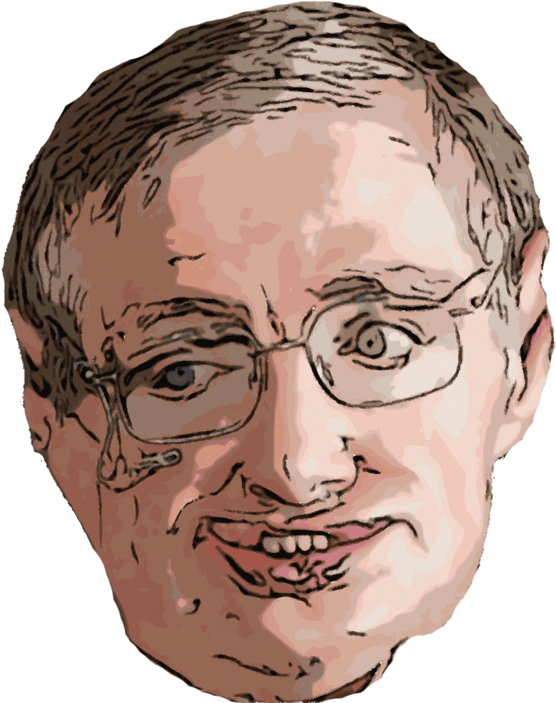 Stephen Hawking - Stephen Hawking Face Transparent (816x1024), Png Download