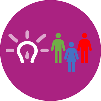 Symbol Mindspire Diversity Neg - Portable Network Graphics (402x402), Png Download