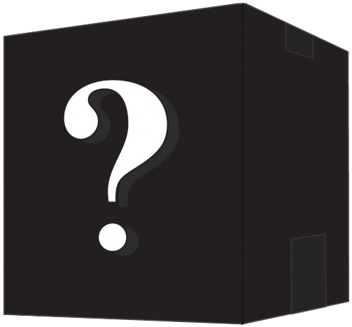 Image Of 2fu Mystery Box - Black Mystery Box (580x580), Png Download
