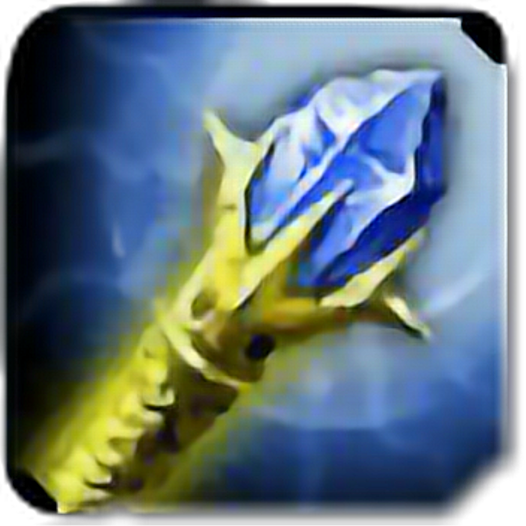 Rylai's Crystal Scepter Leagueoflegends Freetoedit - Rylai Crystal Scepter Png (1024x1024), Png Download