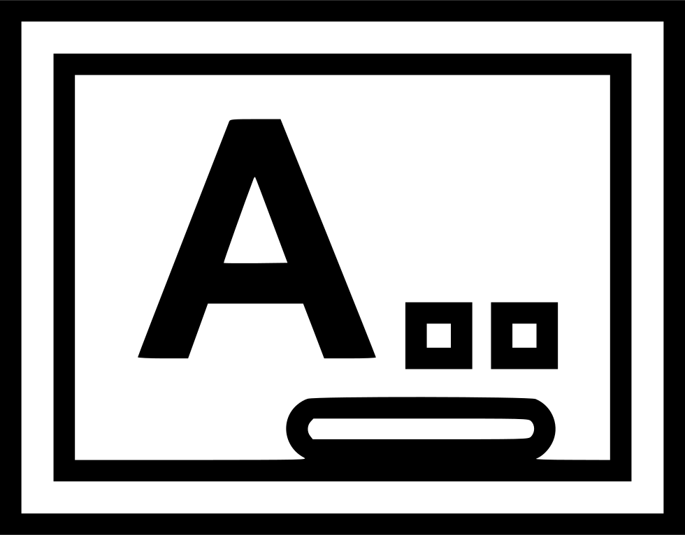 Learn A Chalk Board Comments - School (980x766), Png Download