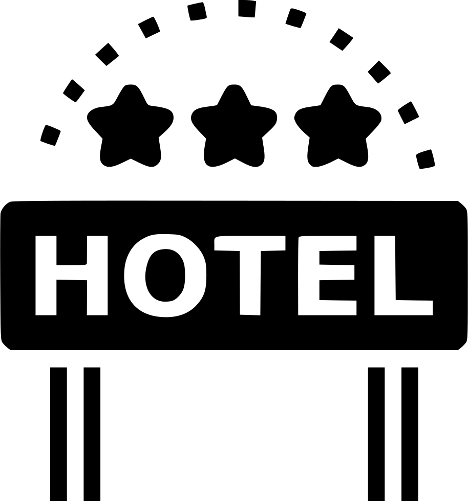 Hotel Building Icon Png - Hotel (914x980), Png Download