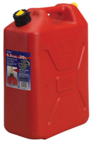 Scepter Can Gas 5 Gallon Rv - Scepter 20ltr Plastic Jerry Can (500x500), Png Download