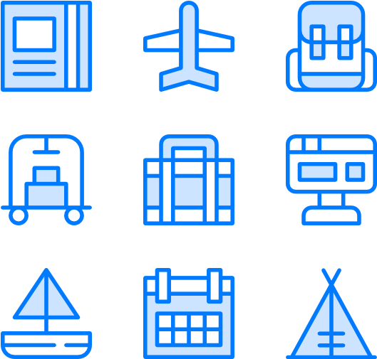 Travel Agency 25 Icons - Icon (600x564), Png Download