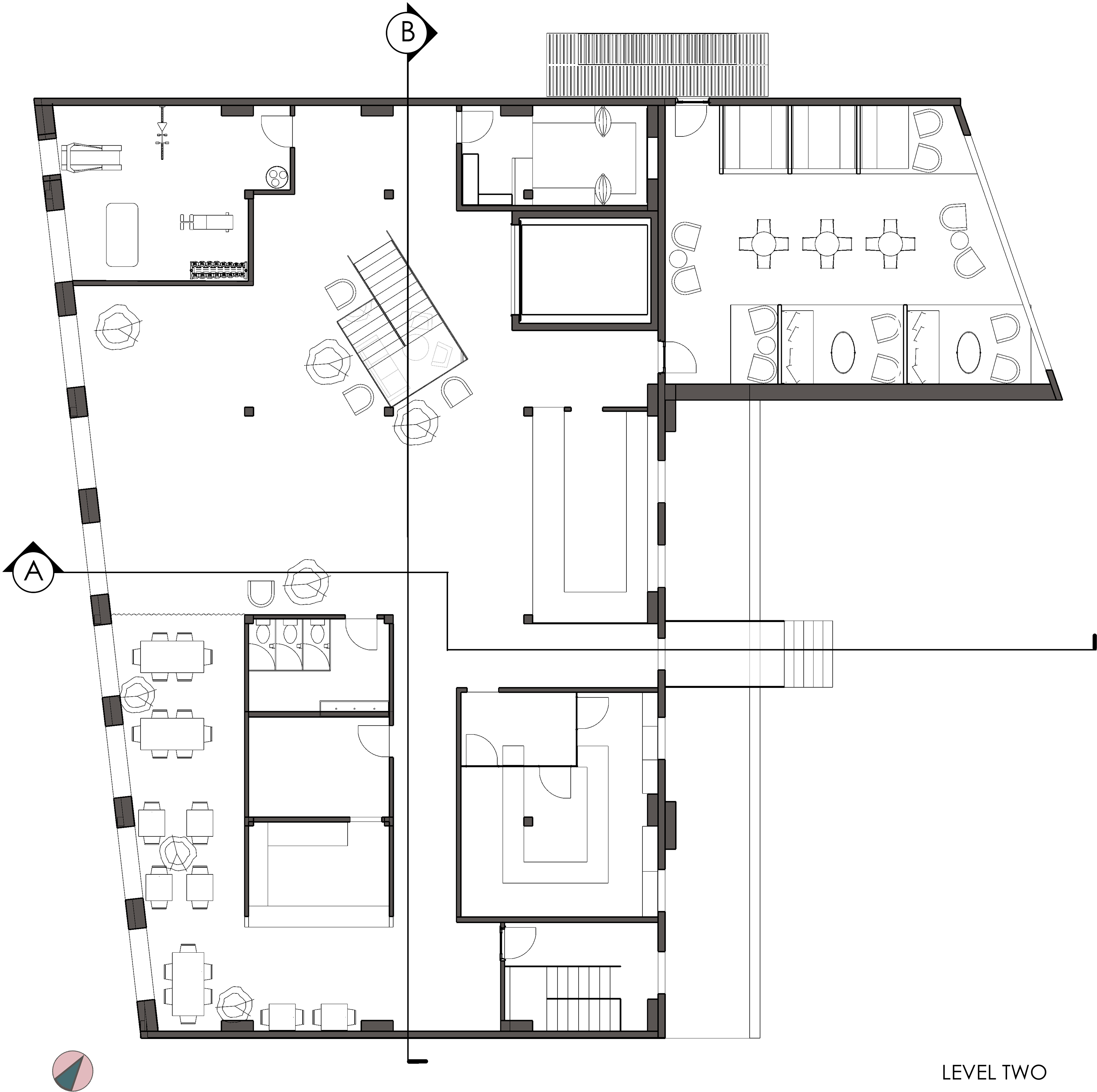 Plans, Sections And Diagrams - Floor Plan (3840x3766), Png Download