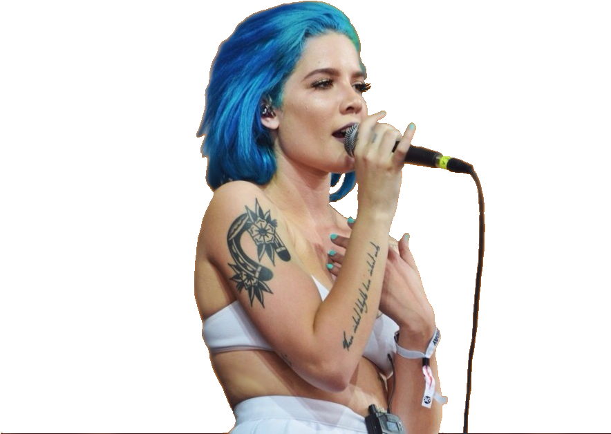 Transparent Halsey - Girl (883x682), Png Download