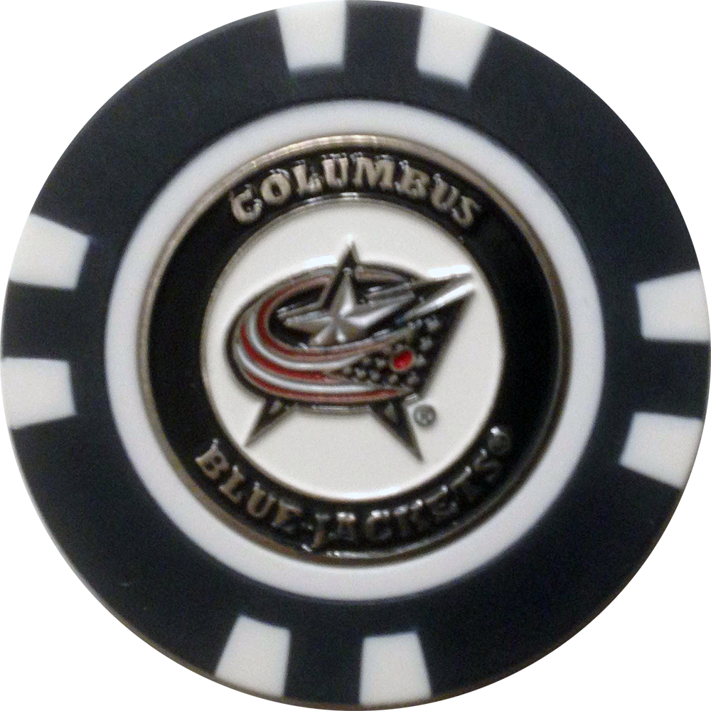 Golf Ball Marker Nhl Columbus Blue Jackets - Columbus (1000x1000), Png Download