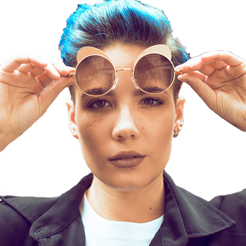 Transparent Halsey Icon For You Please Like Or Reblog - Ashley Nicolette Frangipane (500x500), Png Download