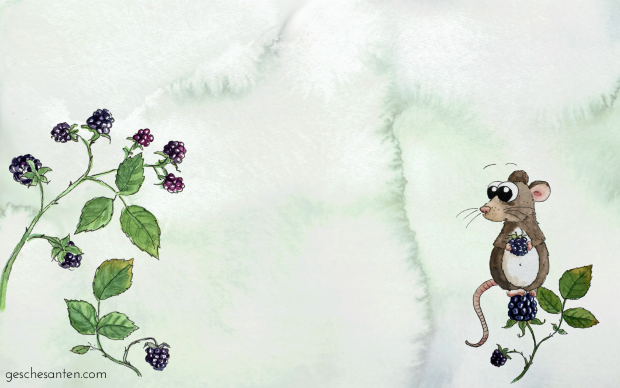 Ich Liebe Den Herbst Gratis Desktop Hintergrund Aquarell-illustration - Cartoon (620x388), Png Download