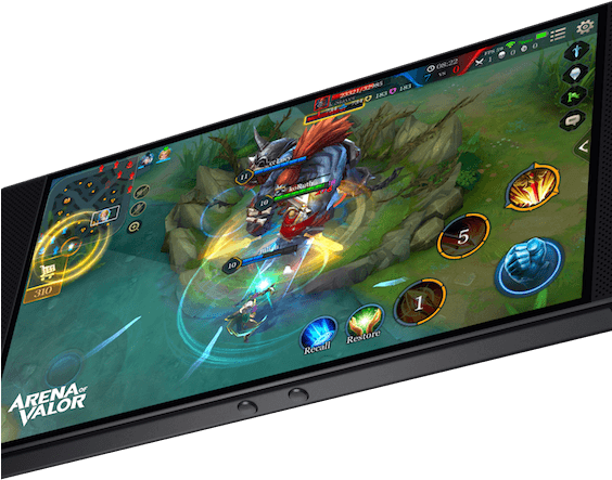 The History Of Gaming Phones Is Pretty Ignominious - Razer Phone Advert (563x563), Png Download