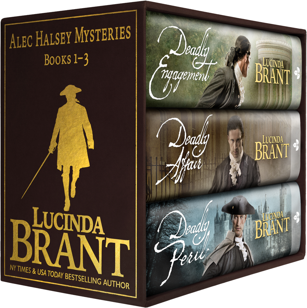 Alec Halsey Mysteries Box Lucinda Brant Float (1000x1002), Png Download