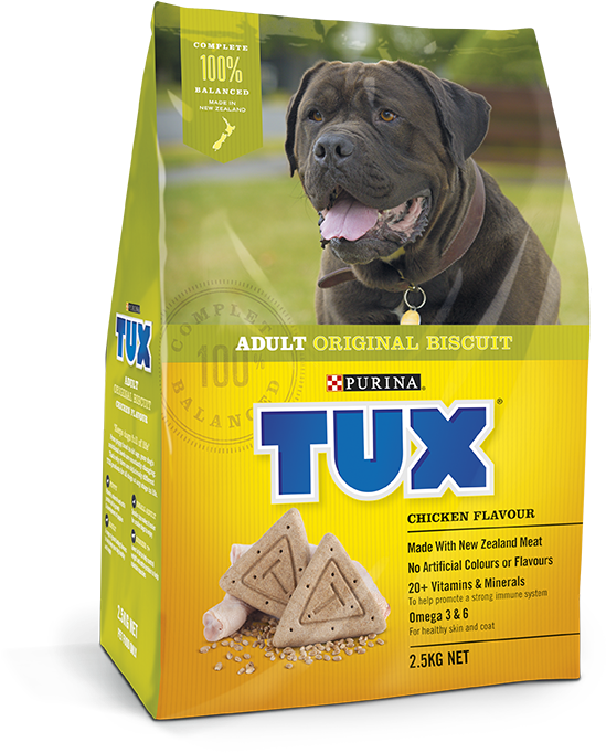 Product Image Detail - Tux Adult Original Meaty Dry Dog Food 8kg (567x850), Png Download