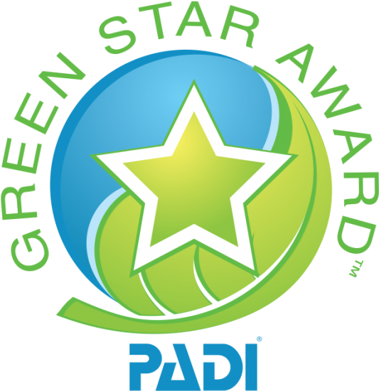 Green Star Award Padi - Padi Green Star Award (1192x670), Png Download