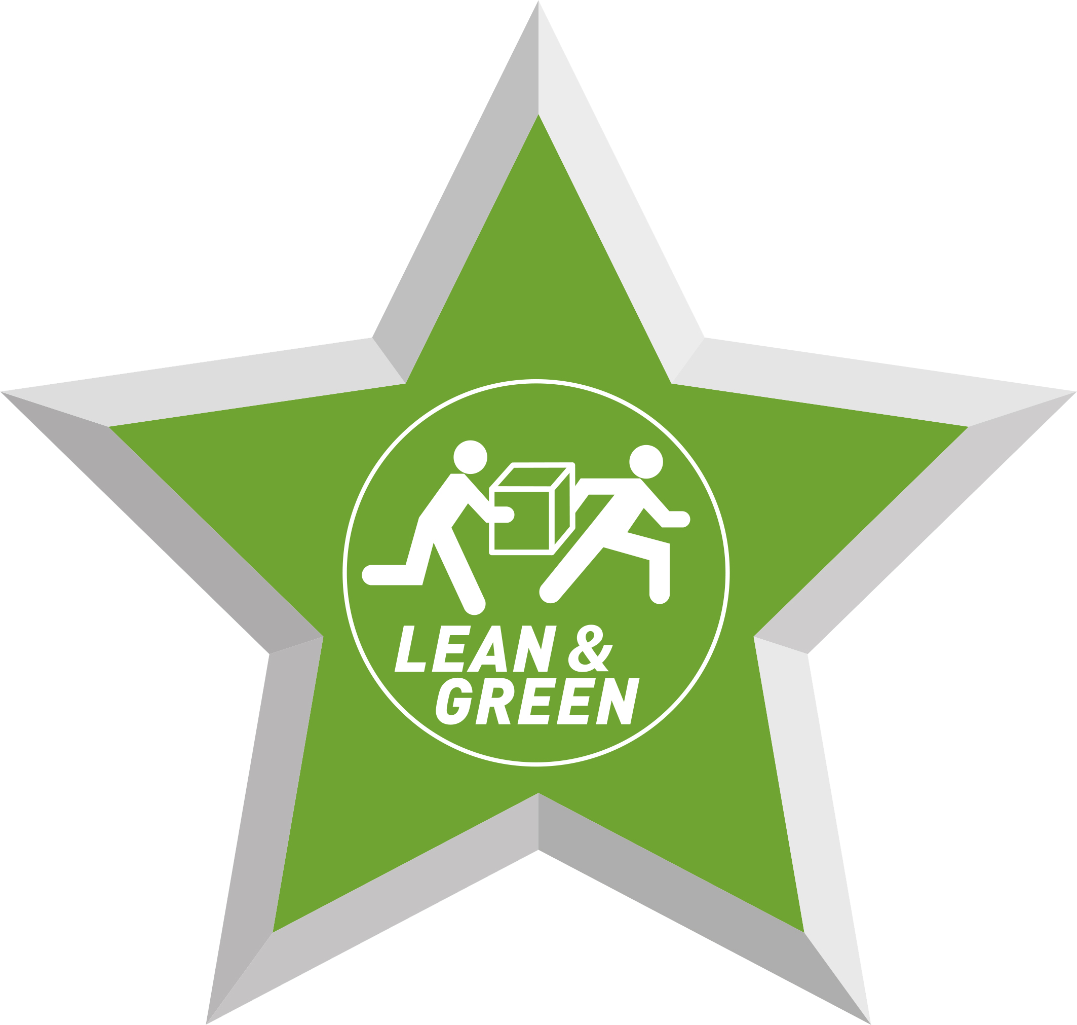 Lean & Green Star Rabelink - Lean And Green Award (2126x2022), Png Download
