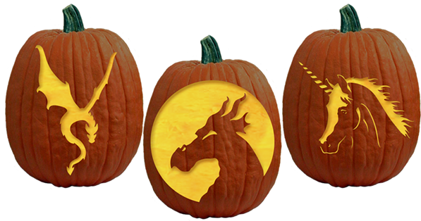 Pumpkin Carving Patterns (700x395), Png Download
