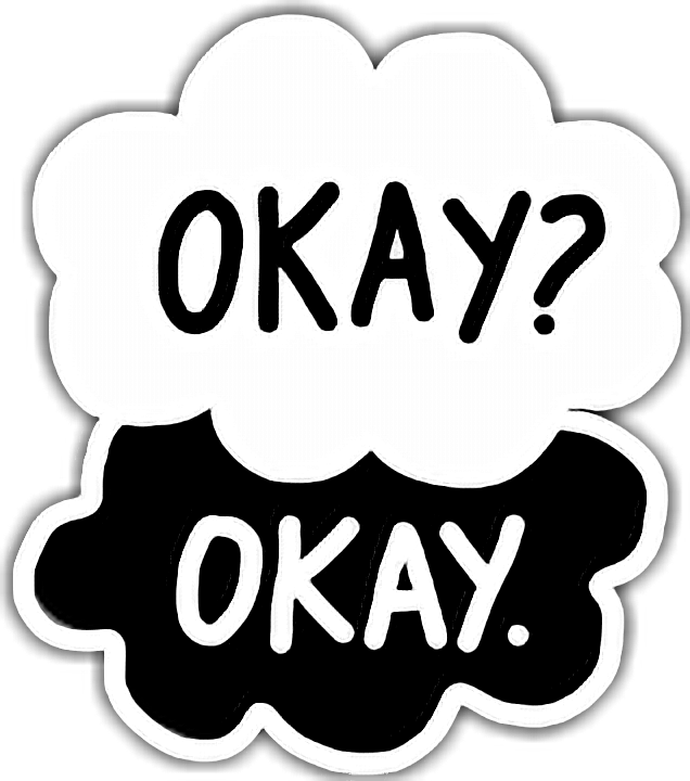 Dream Tumblr Hipster Stars Cool Nubes Collage Cute - Okay Okay Bajo La Misma Estrella (636x720), Png Download