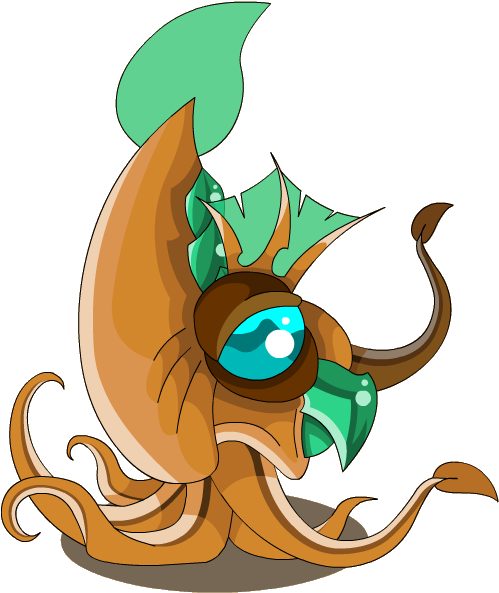 Baby Kraken - Baby Kraken Png (507x598), Png Download