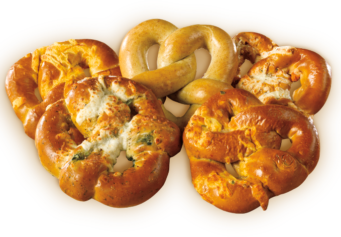 Pretzel - Kim And Scotts Stuffed Pretzels (685x476), Png Download