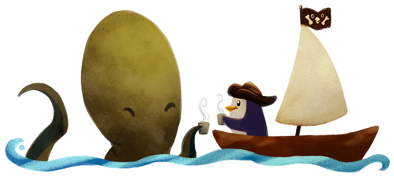 Having A Nice Cup Of Tea - Cartoon (784x386), Png Download