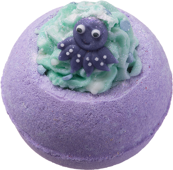 Let's Get Kraken Bath Blaster - Bomb Cosmetics Let's Get Kraken Octopus Bath Blaster (600x600), Png Download