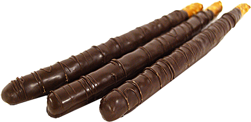 Gourmet Dark Chocolate Covered Pretzel Rods For Fresh - Snyder's Of Hanover Pretzel Rods - 12 Oz Bag (500x500), Png Download