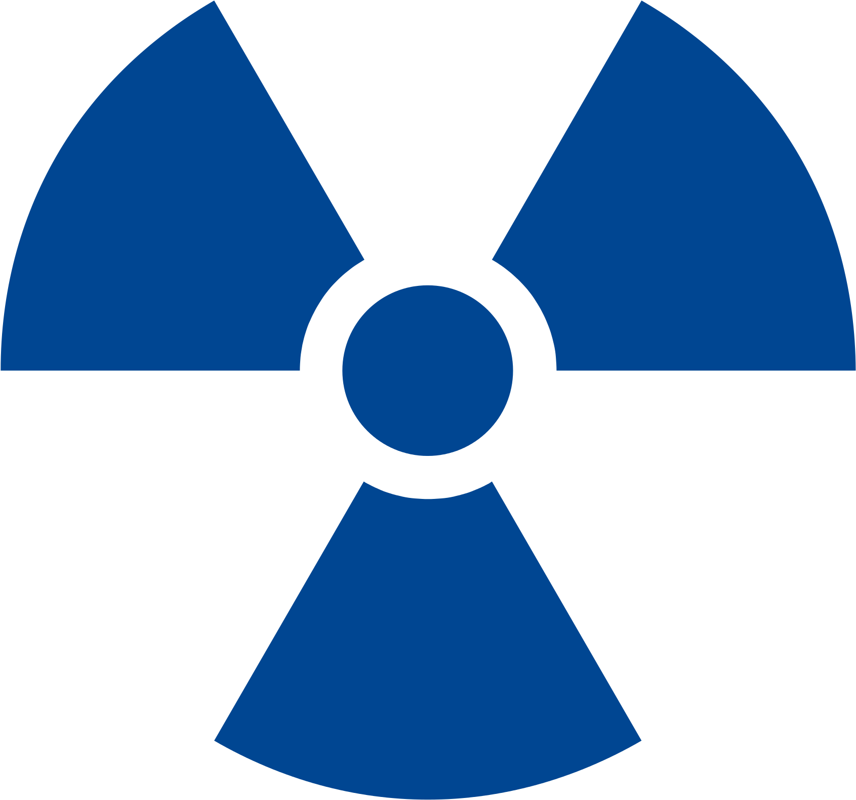 Radioactive Png - Radiation Symbol (2000x1873), Png Download