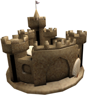 Sand Castle King - Roblox (420x420), Png Download