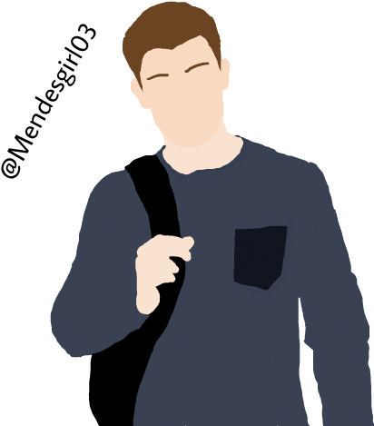 Cover, Png, And Transparent Image - Shawn Mendes Cartoon Png (477x477), Png Download
