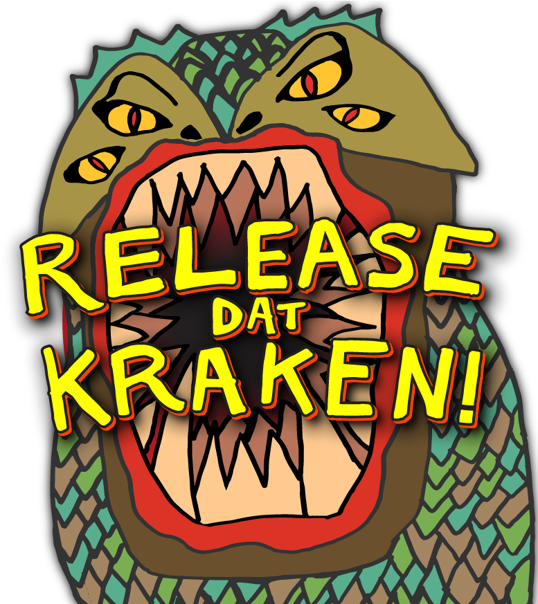 Kraken-cutout (800x872), Png Download