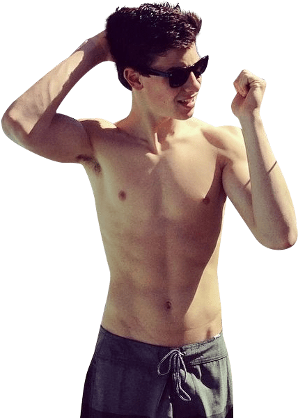 Music Stars - Shawn Mendes Body 2015 (455x610), Png Download