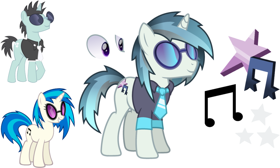 Farg2003, Clothes, Cutie Mark, Dj Pon-3, Fusion, Fusion - Comics (1024x604), Png Download