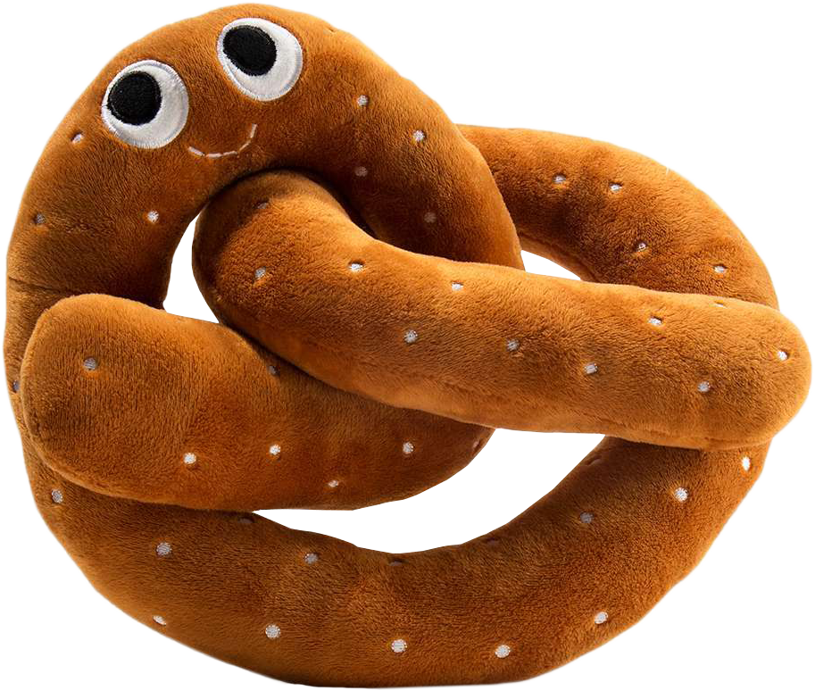 Yummy - Yummy World - Hans Pretzel Medium Plush (913x774), Png Download