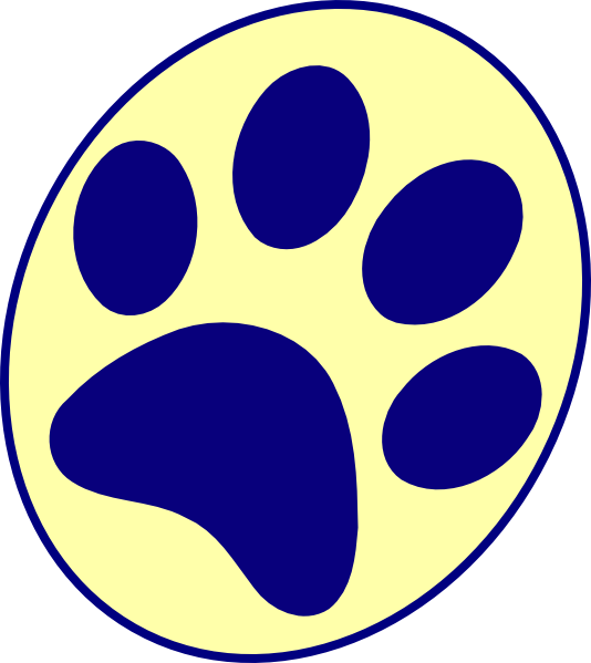 Cougar Clipart Scratch Marks - Transparent Wildcat Paw Prints (534x599), Png Download